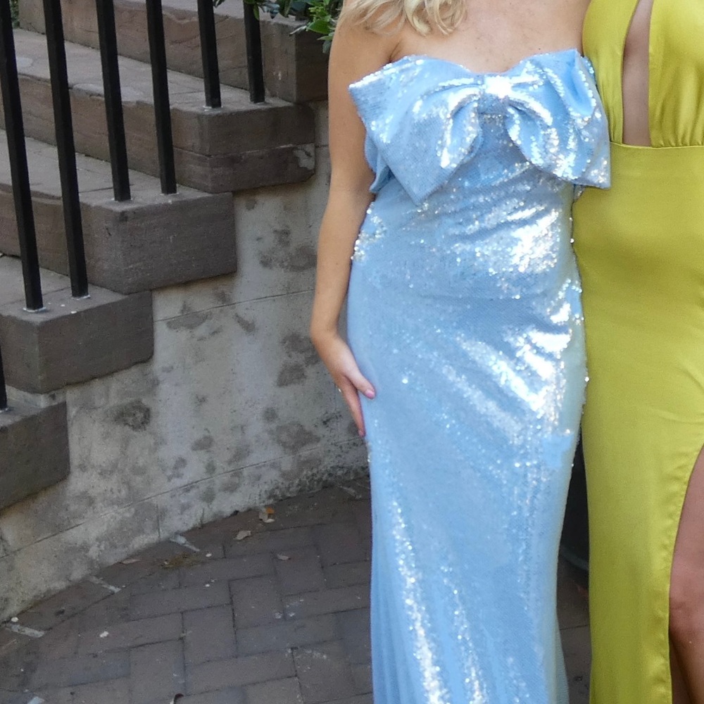 Badgley Mischika Sequin gown